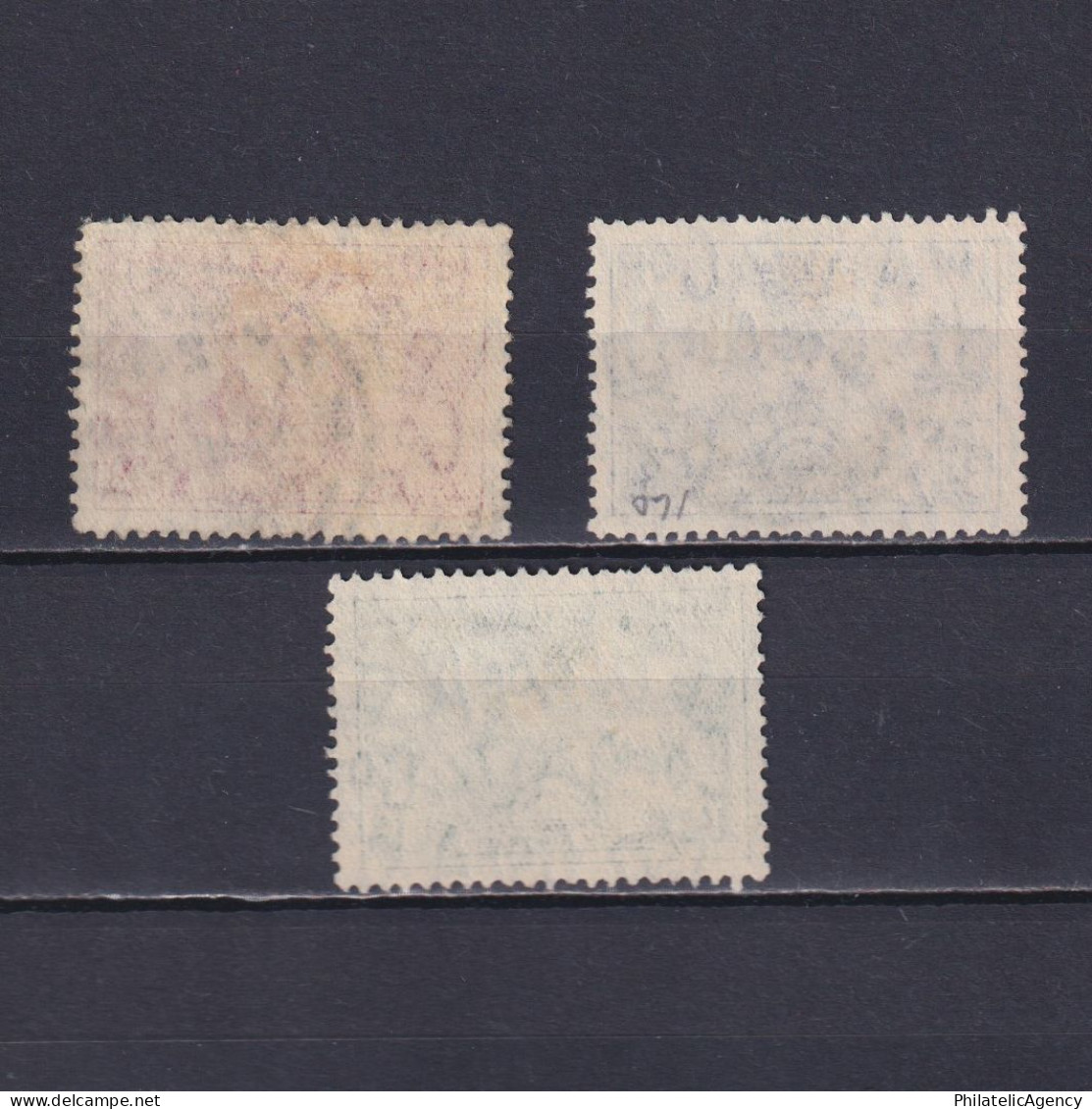 AUSTRALIA 1936, SG# 161-163, Proclamation Tree, Used - Used Stamps