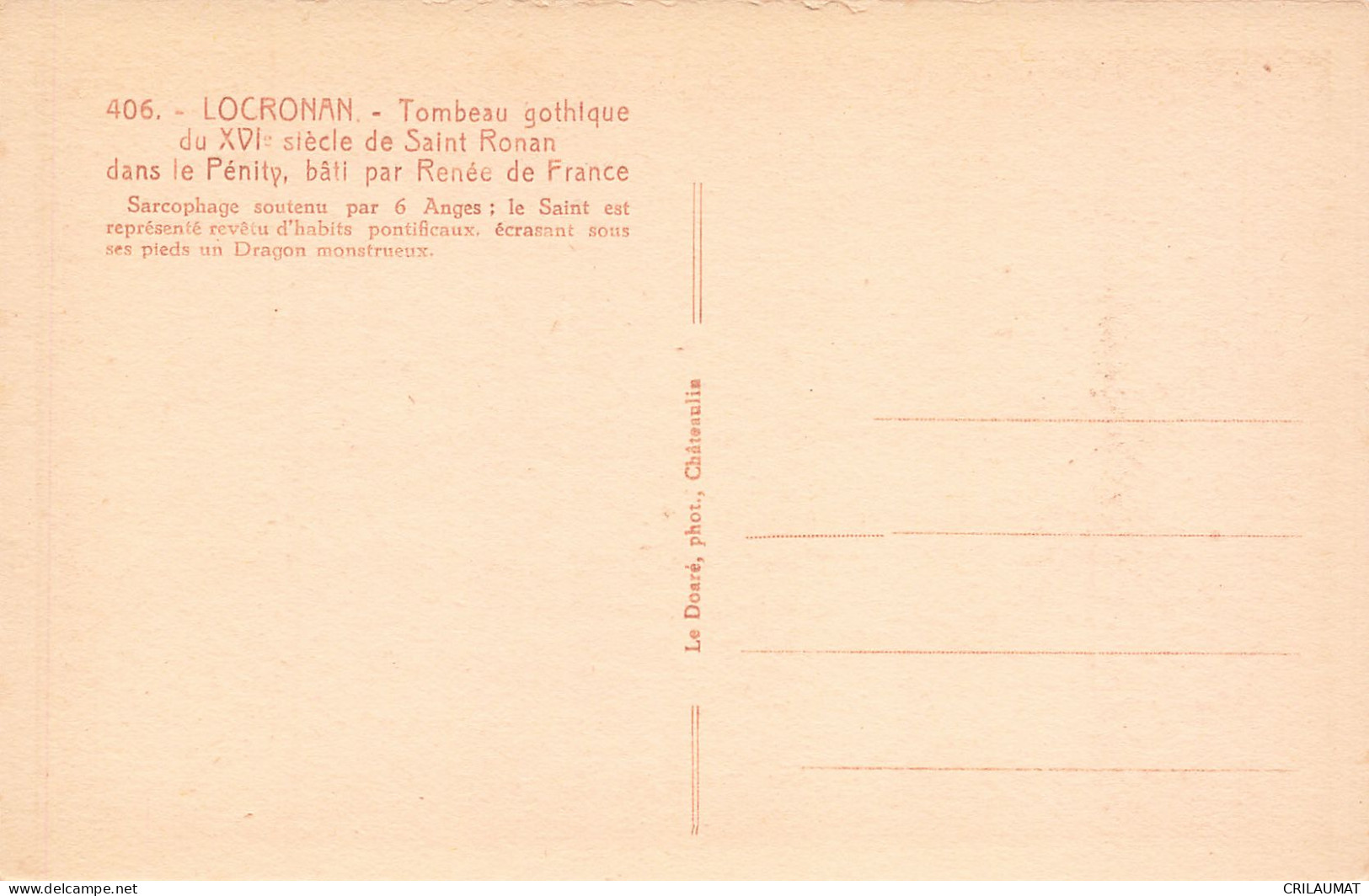 29-LOCRONAN-N°T5291-A/0171 - Locronan