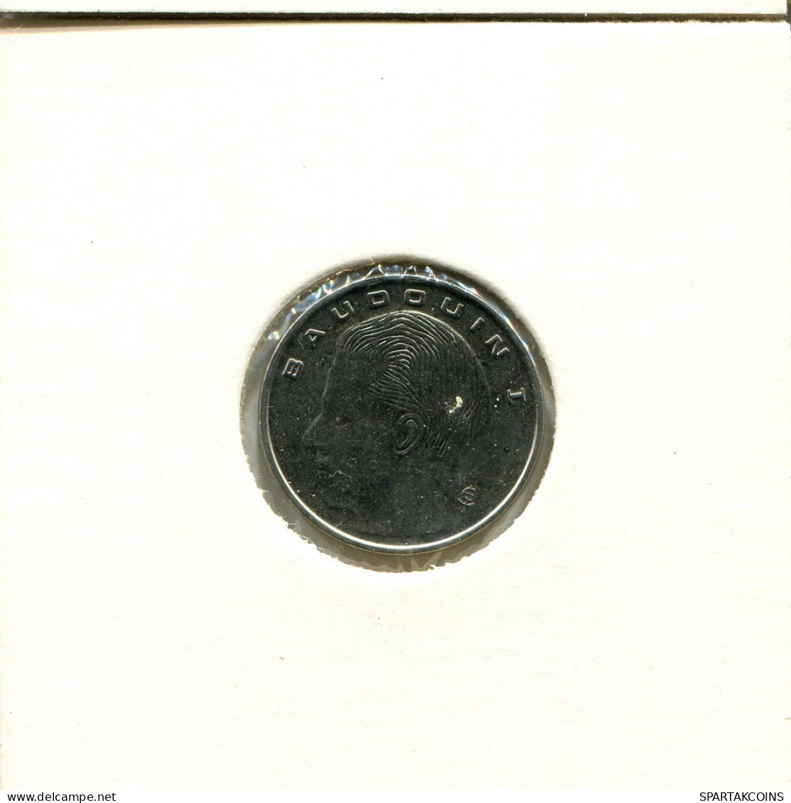 1 FRANC 1991 FRENCH Text BELGIQUE BELGIUM Pièce #AU089.F.A - 10 Frank