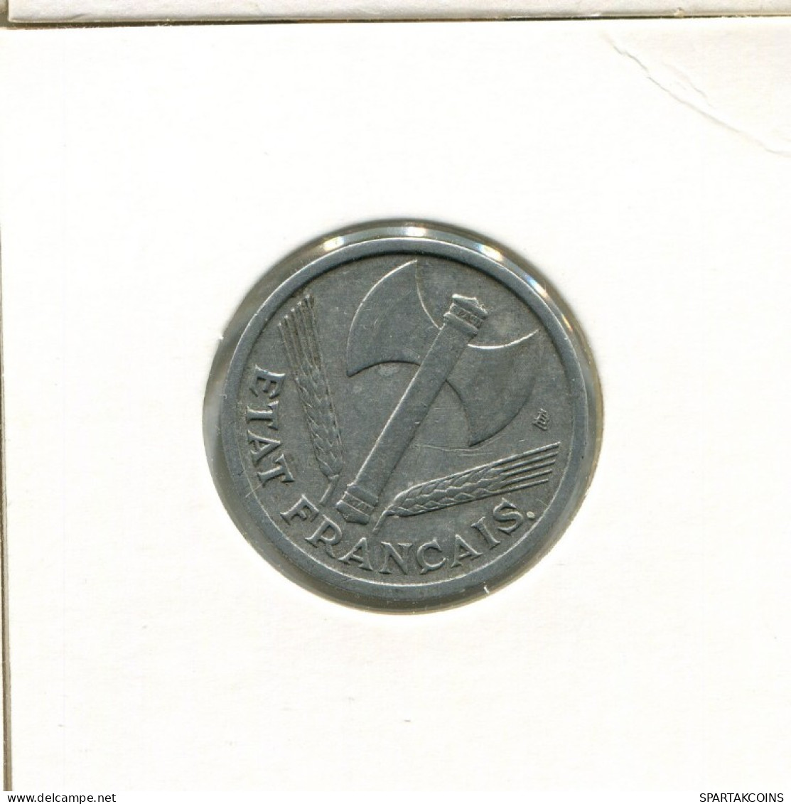 1 FRANC 1944 FRANCIA FRANCE Moneda #AK596.E.A - 1 Franc