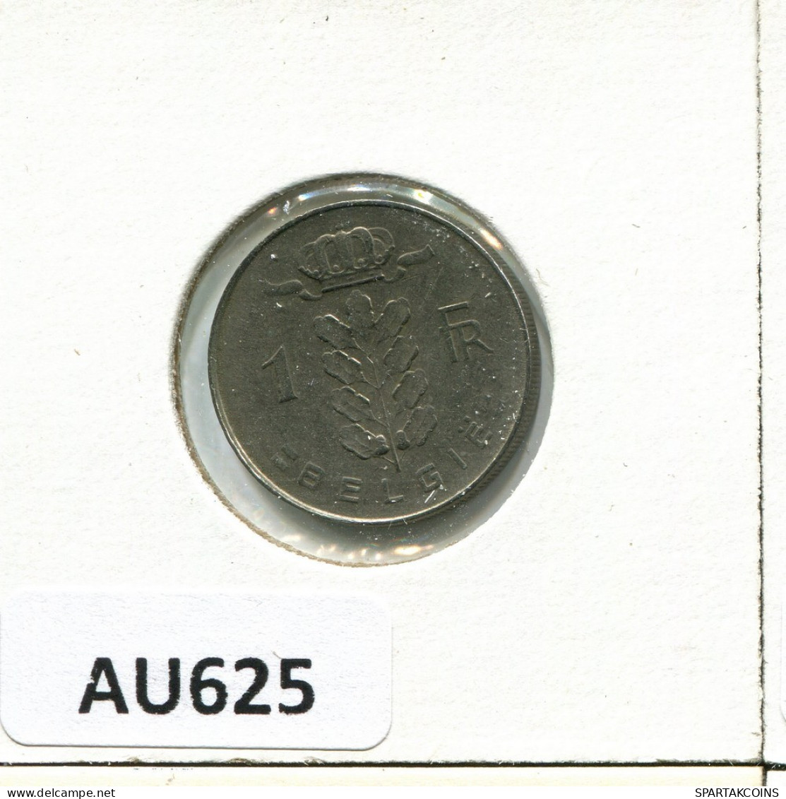 1 FRANC 1971 DUTCH Text BÉLGICA BELGIUM Moneda #AU625.E.A - 1 Franc