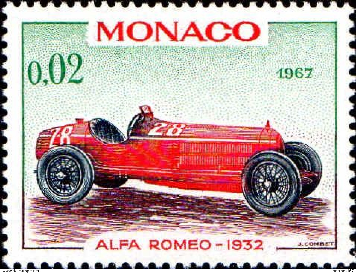 Monaco Poste N** Yv: 708/721 24.Grand Prix Automobile Monaco - Ungebraucht