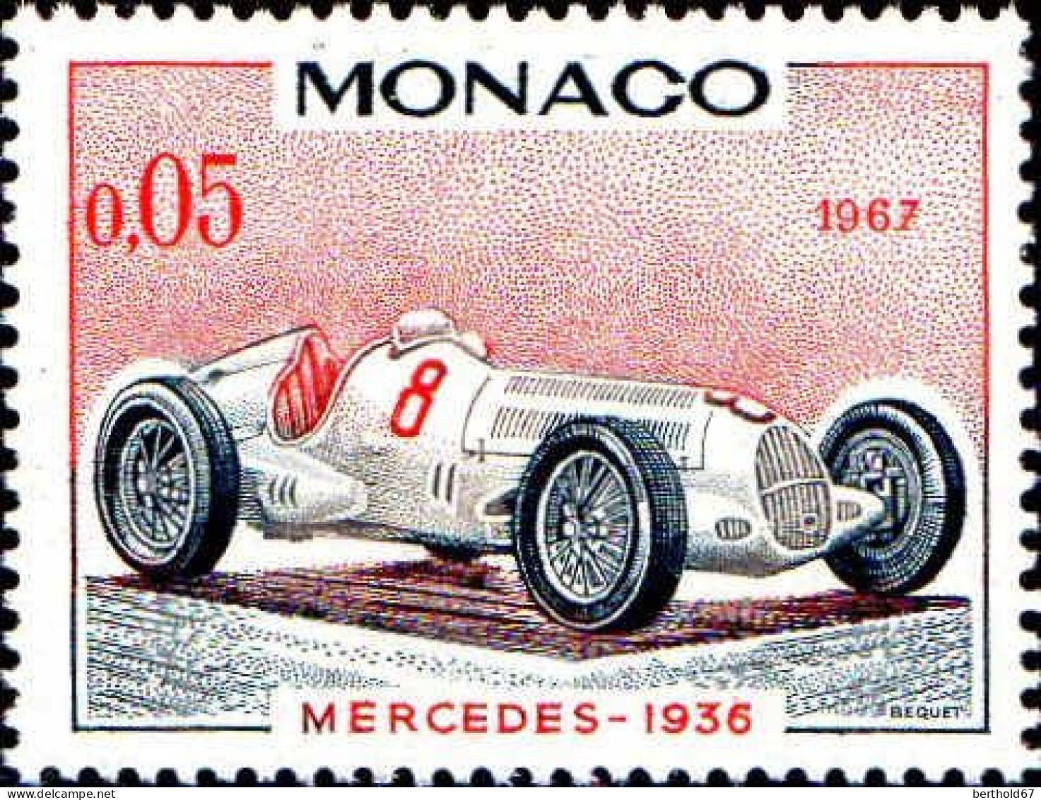 Monaco Poste N** Yv: 708/721 24.Grand Prix Automobile Monaco - Nuevos