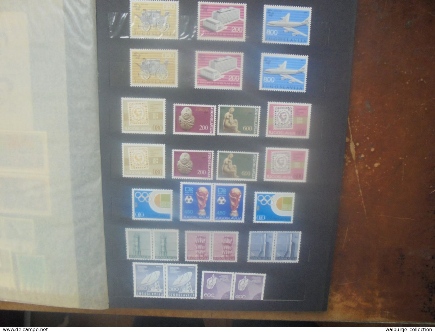 START 1 EURO ! YOUGOSLAVIE 1973-1976 SELECTION NEUVE**SOUVENT PAR PAIRES.(4339) 1 Kilo 600 - Unused Stamps