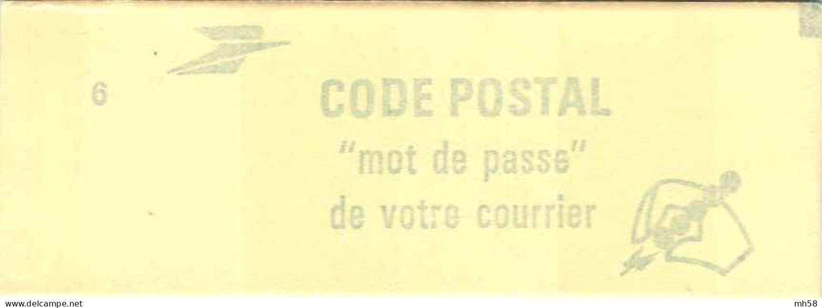 FRANCE - Carnet Conf. 6, Numéro 07377 - 1f80 Liberté Vert - YT 2375 C1 / Maury 457 - Moderne : 1959-...