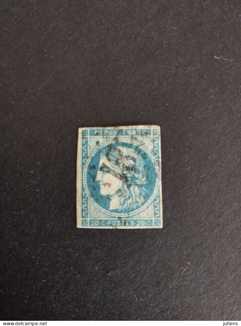 FRANCE CERES EMISSION DE BORDEAUX 45B COTE +100€ - 1870 Ausgabe Bordeaux