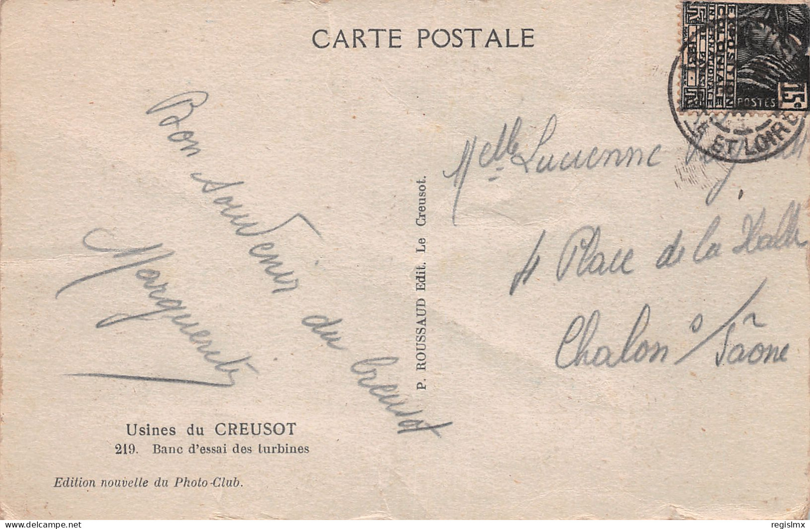 71-LE CREUSOT-N°T2637-H/0261 - Le Creusot