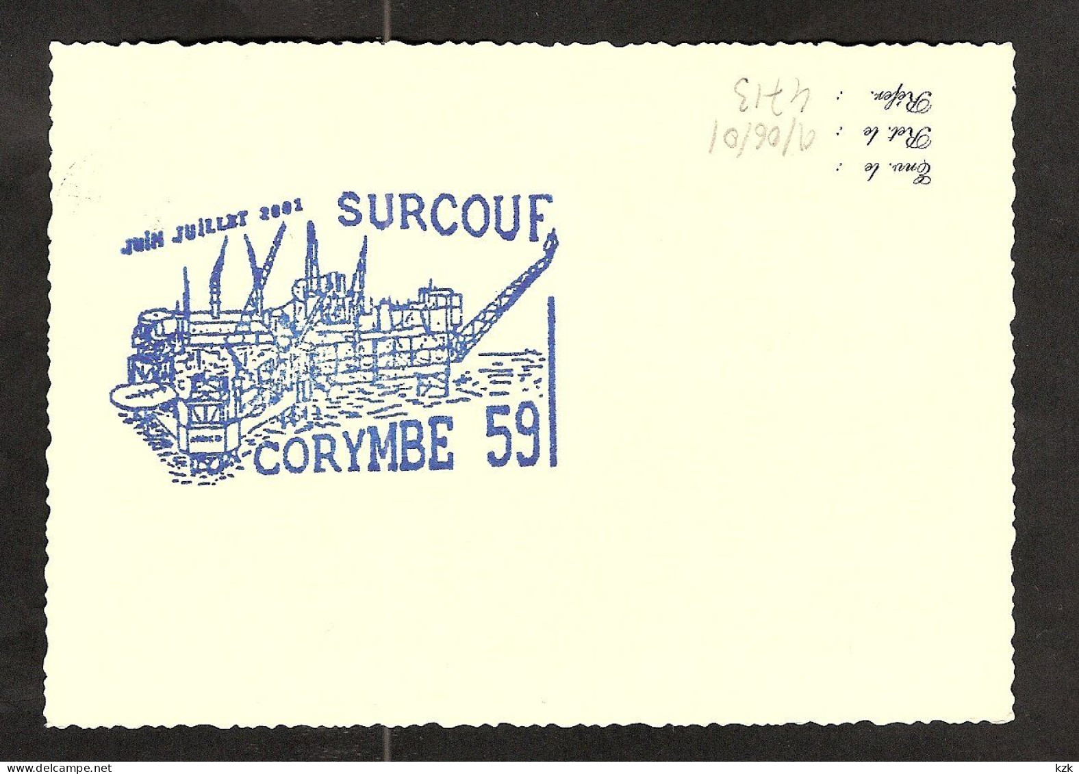 3 03	165	-	Frégate Surcouf - Seepost