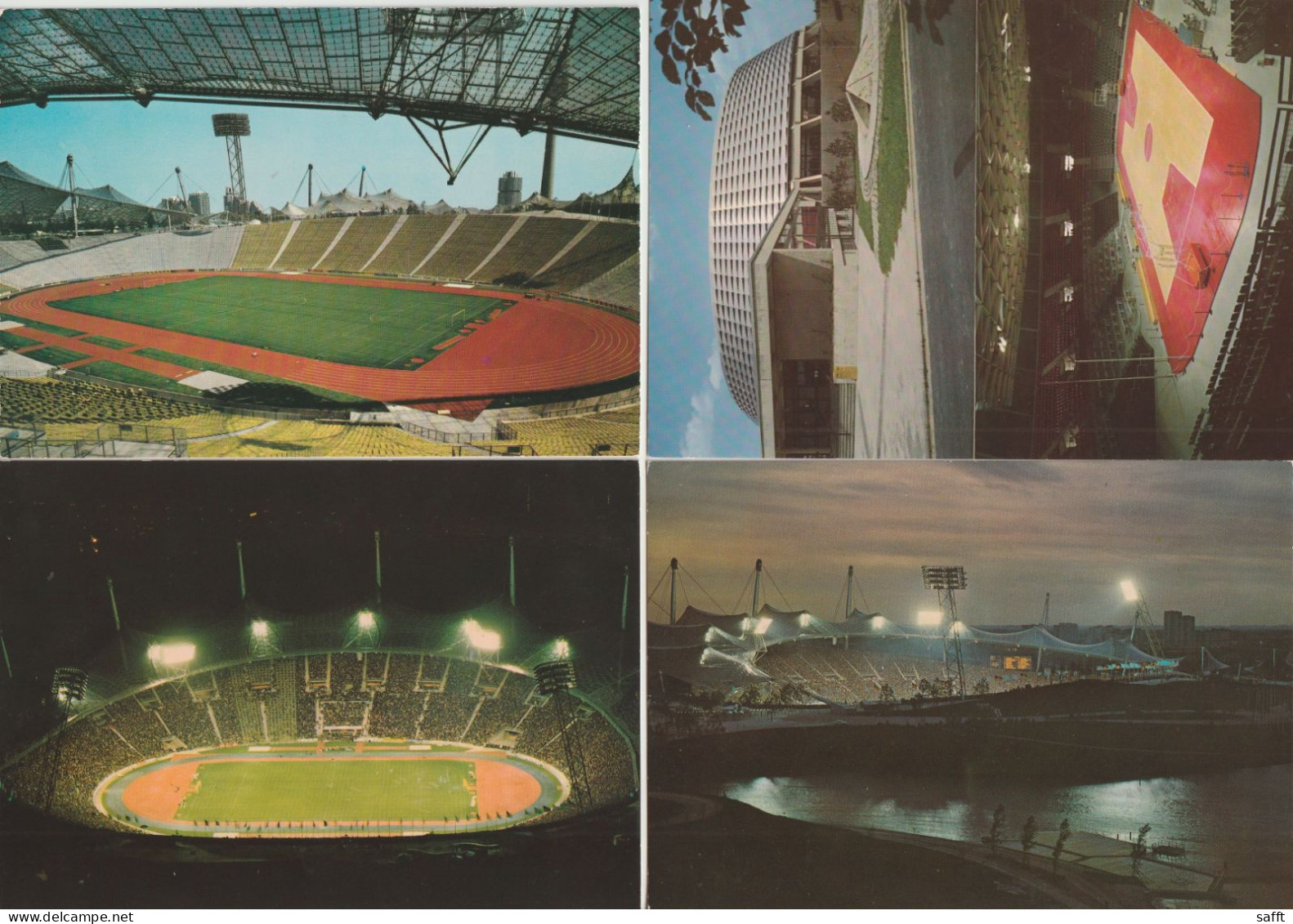 Lot Mit 8 Ansichtskarten Olympische Sommerspiele 1972 München, Sportstätten - Juegos Olímpicos