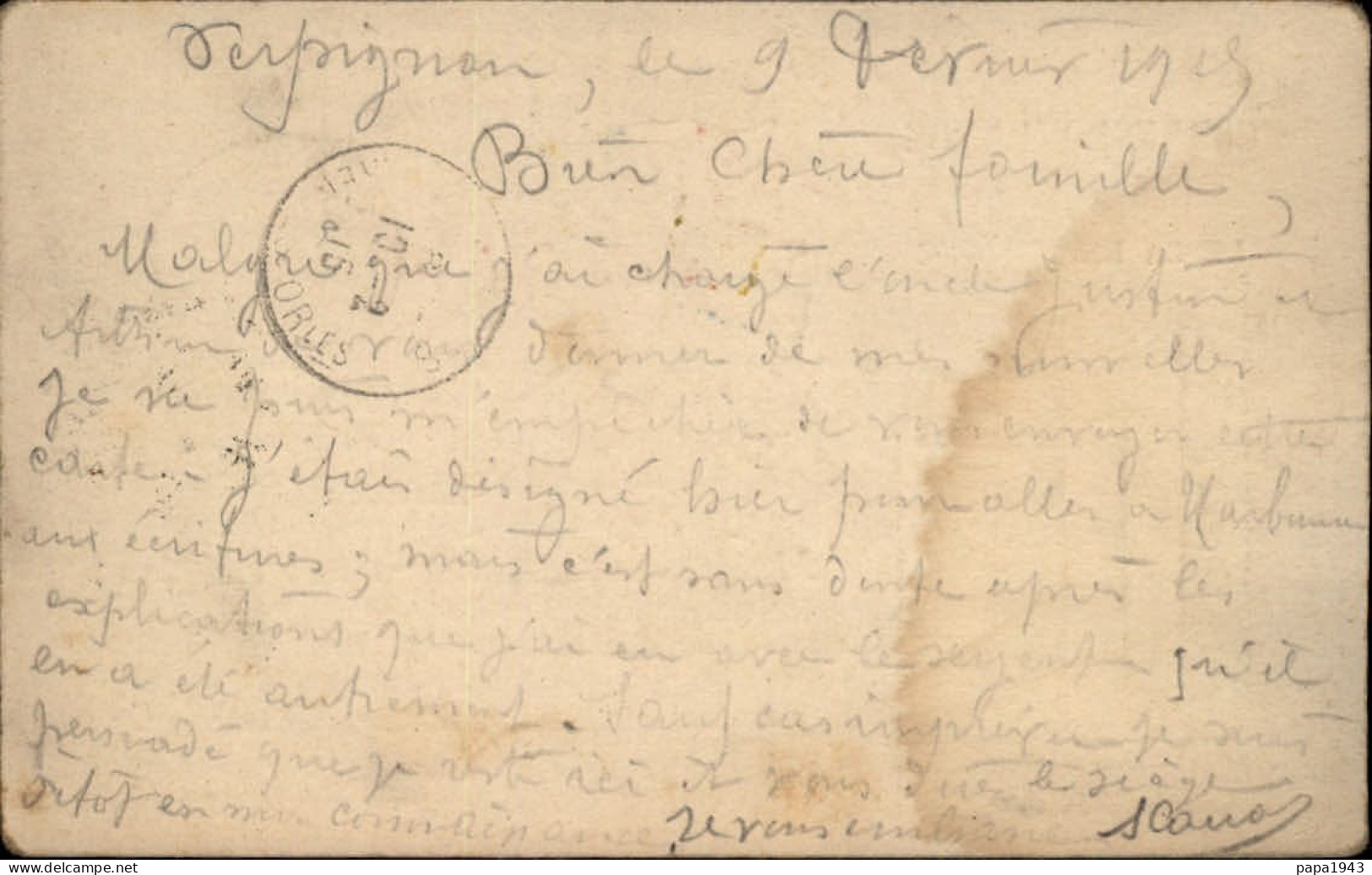 1916  Correspondance Armées De La République  Envoyée à SALSES 66 - Covers & Documents