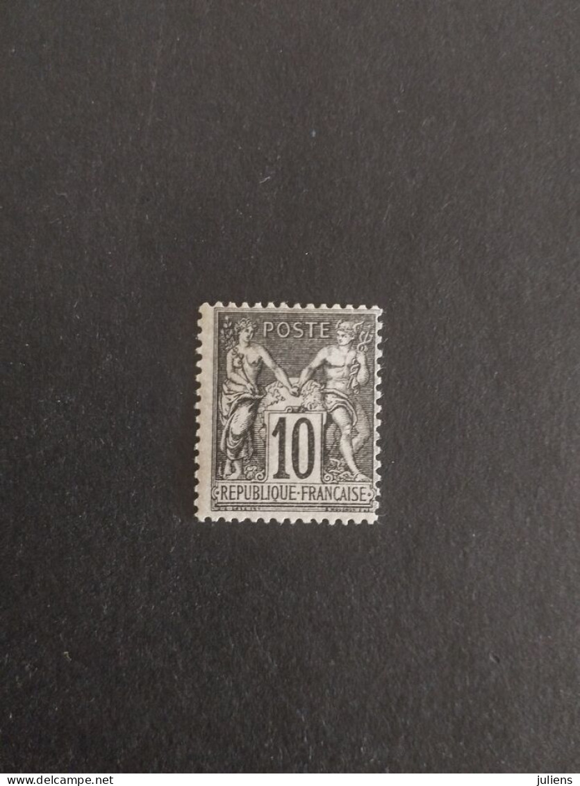 TIMBRE FRANCE #1 TYPE SAGE N 103 NEUF* COTE +45€ - 1876-1898 Sage (Tipo II)