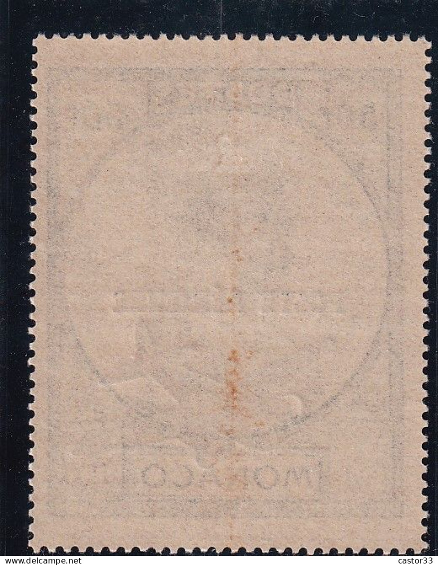 Monaco P.A. N°13, Neuf, Légère Trace De Charnière - Airmail