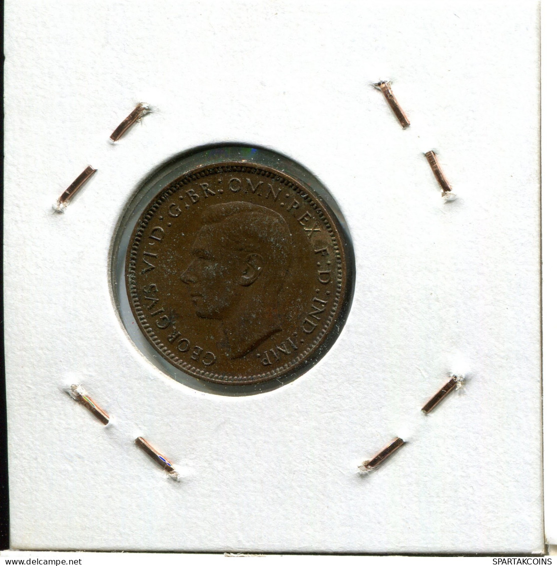 FARTHING 1947 UK GREAT BRITAIN Coin #AW003.U.A - B. 1 Farthing