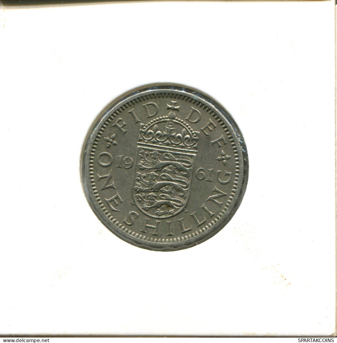 SHILLING 1961 UK GREAT BRITAIN Coin #AW532.U.A - I. 1 Shilling