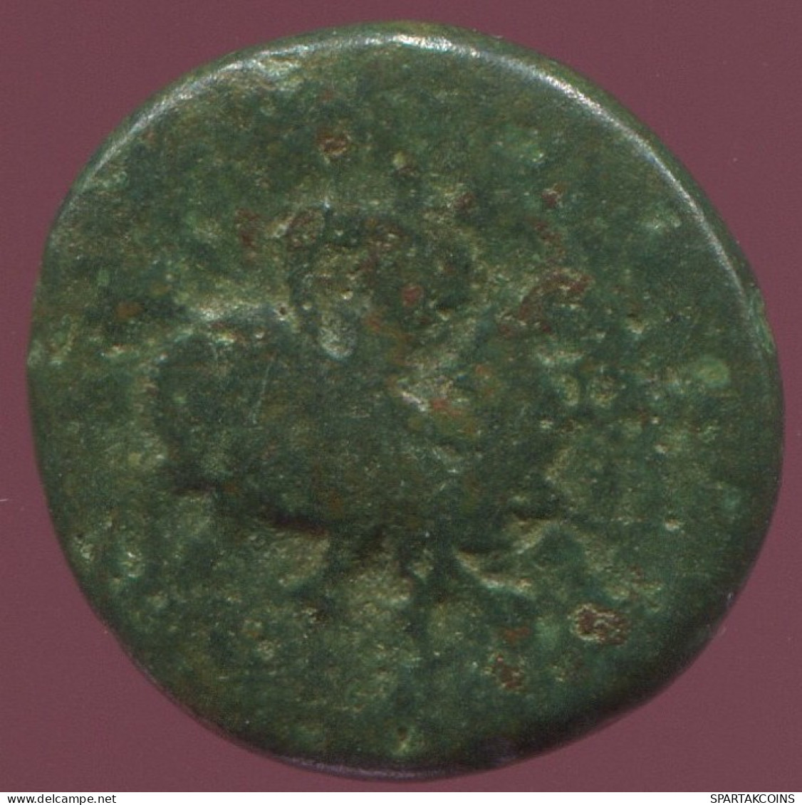 BULL Antike Authentische Original GRIECHISCHE Münze 2.2g/14mm #ANT1457.9.D.A - Greek