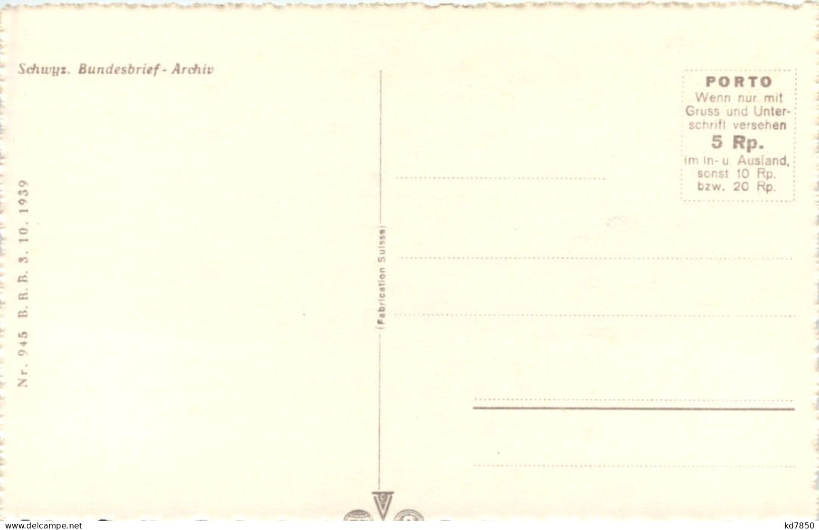 Schwyz, Bundesbrief - Archiv - Schwytz