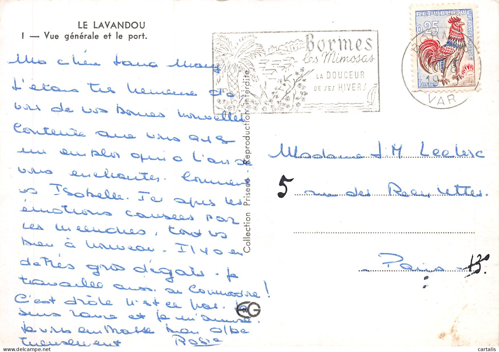 83-LE LAVANDOU-N°C-3663-C/0161 - Le Lavandou