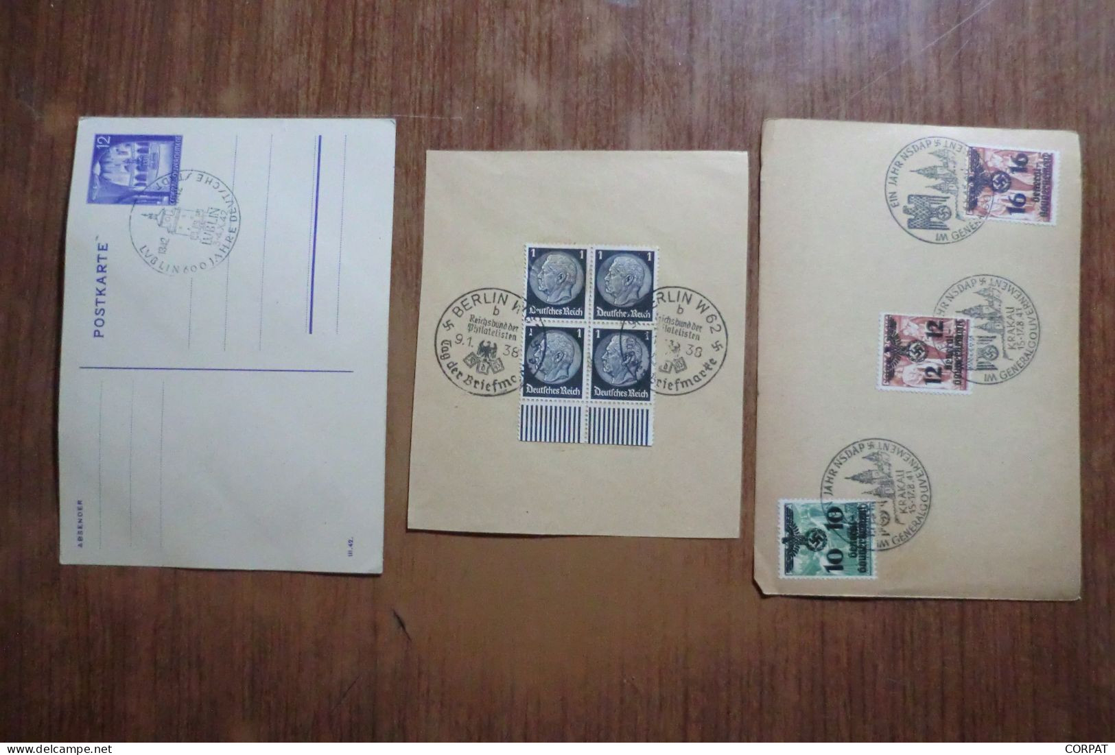 Germany:postcards,envelopes,folders ecc.
