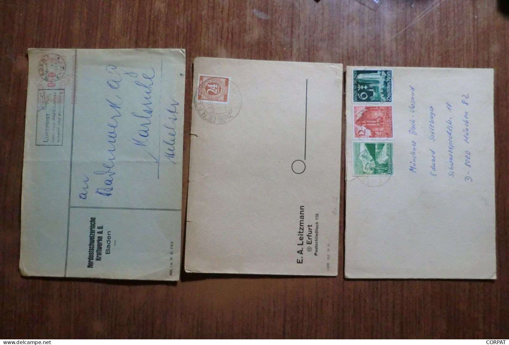 Germany:postcards,envelopes,folders ecc.