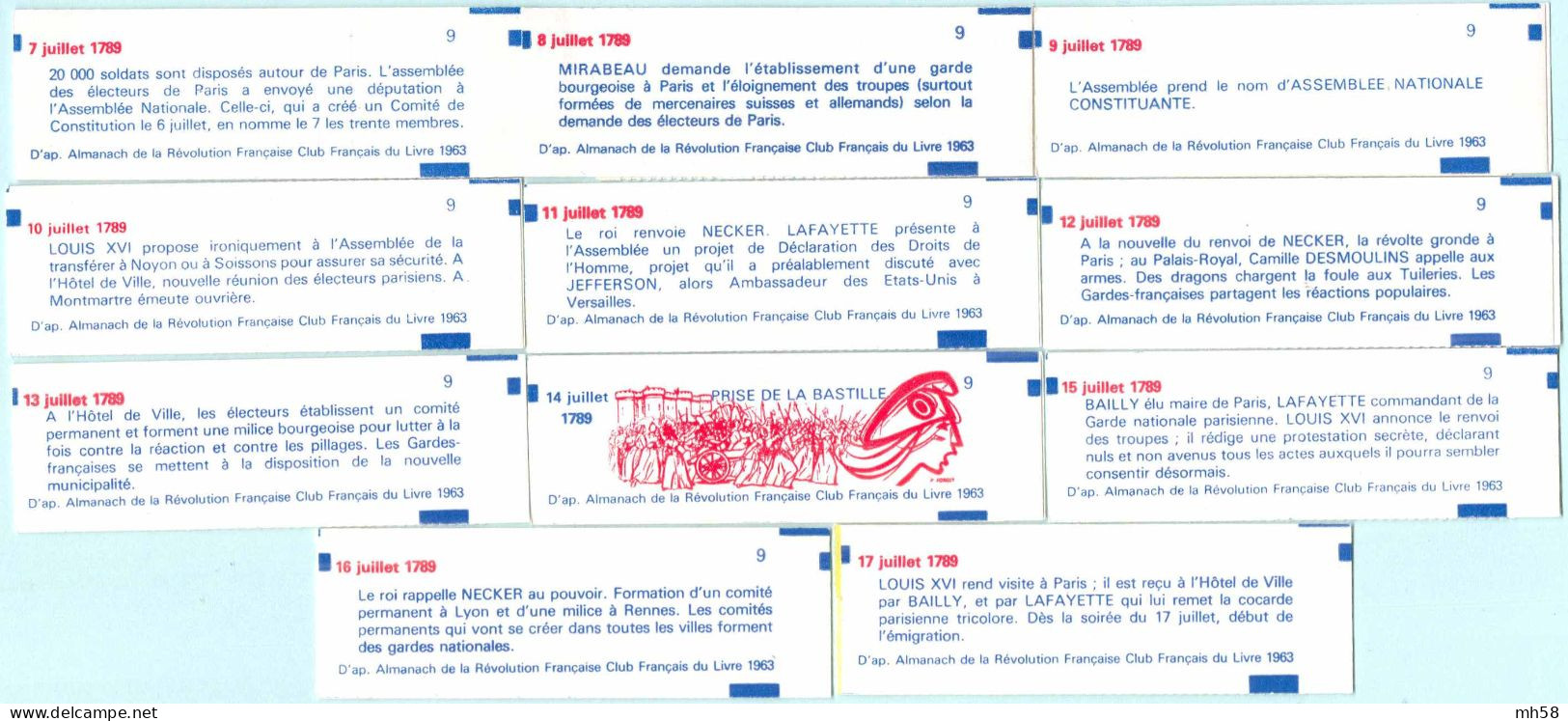 FRANCE - Carnet Série Des 11 Dates Juillet 1789 - 2f20 Liberté Rouge - YT 2376 C12A / Maury 469a - Moderne : 1959-...