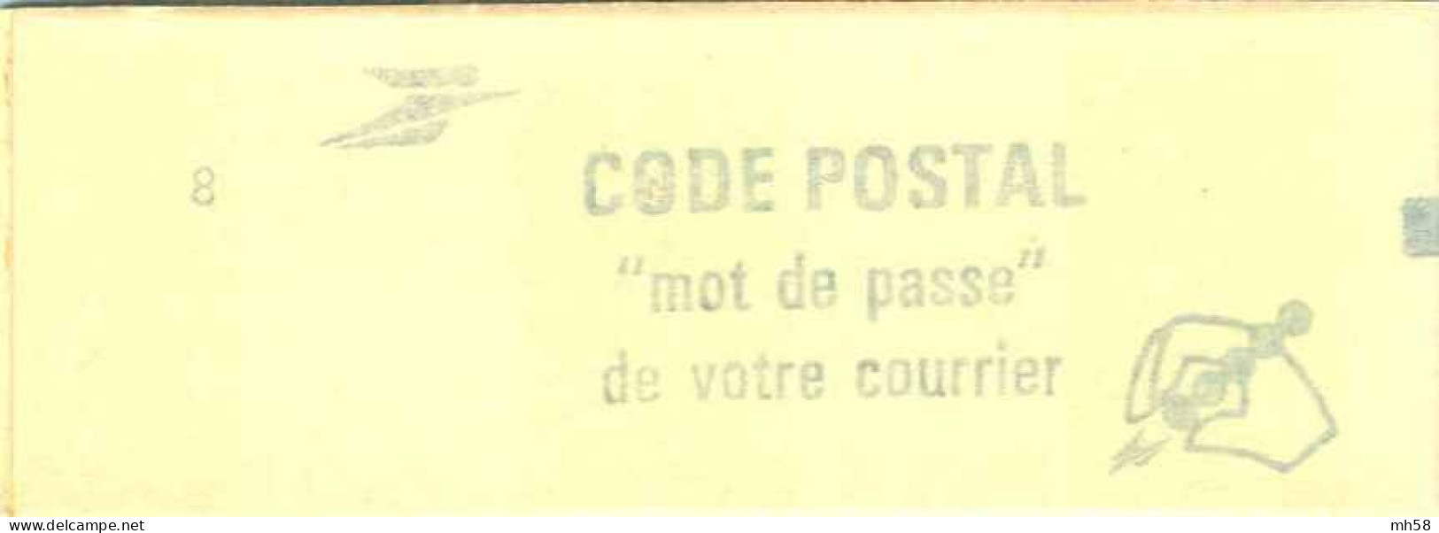 FRANCE - Carnet Conf. 8, Date 6.25.8.86 - 1f90 Liberté Vert - YT 2424 C1 / Maury 473 - Modernos : 1959-…