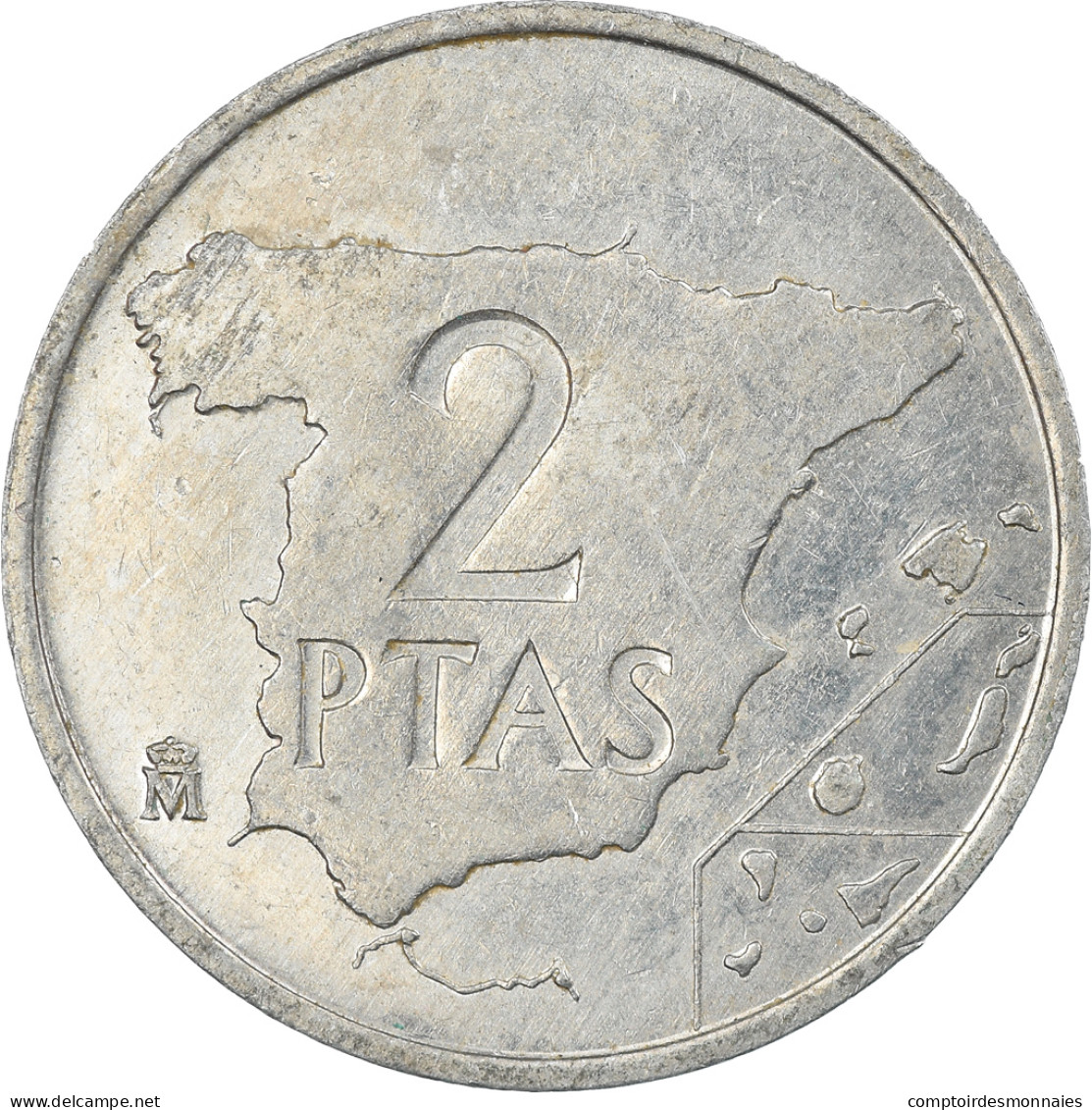 Monnaie, Espagne, Juan Carlos I, 2 Pesetas, 1982, TTB, Aluminium, KM:822 - 2 Pesetas