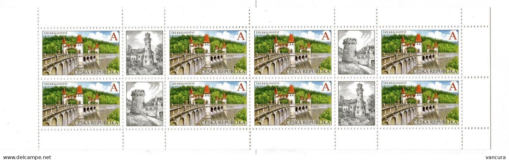 Booklet 1022 Czech Republic The Les Kralovstvi Dam 2019 - Wasser