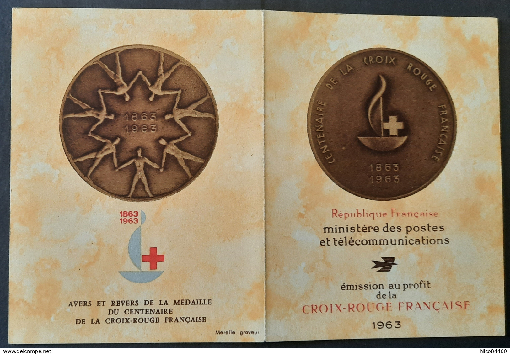 France - Carnet Croix-Rouge - 1963 - Y&T 2012 - Centenaire De La Croix-Rouge Internationale - Neuf ** - Red Cross