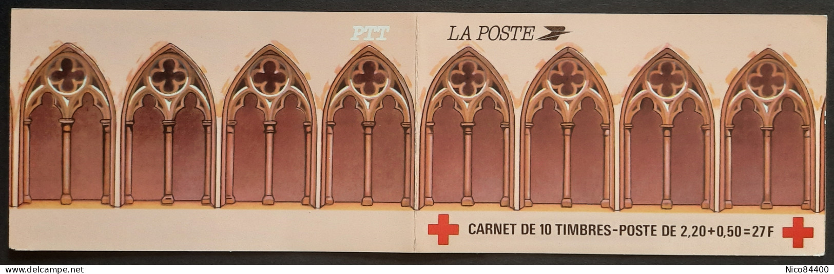 France - Carnet Croix-Rouge - 1985 - Y&T 2034 - Retable D'Issenheim - Neuf ** - Rotes Kreuz