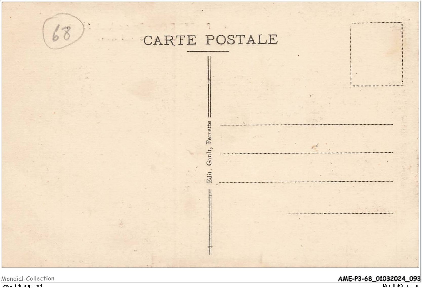 AMEP3-0233-68 - FERRETTE - Chateau Et Loechlefelsen  - Ferrette