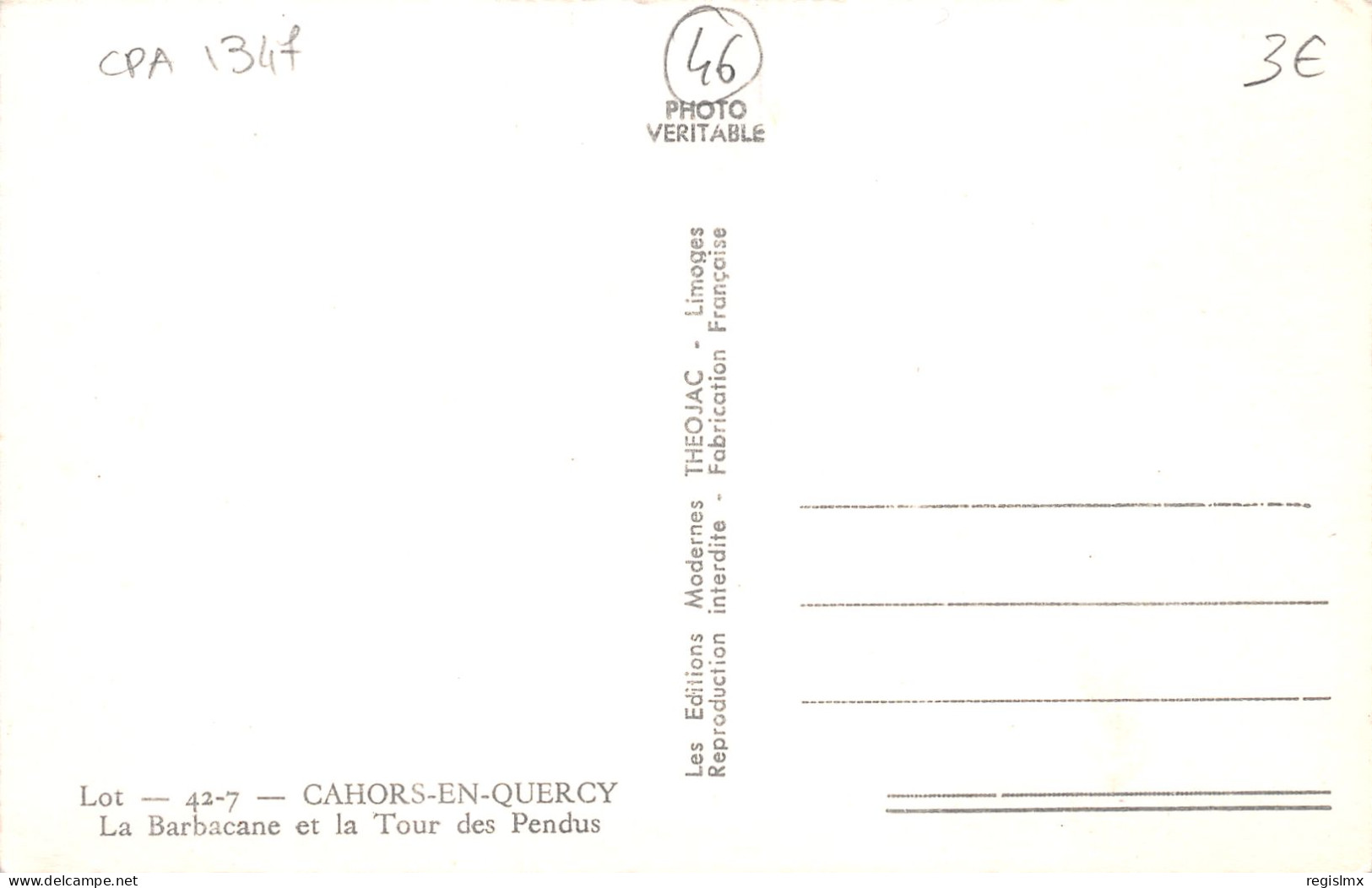 46-CAHORS -N°T2645-D/0261 - Cahors