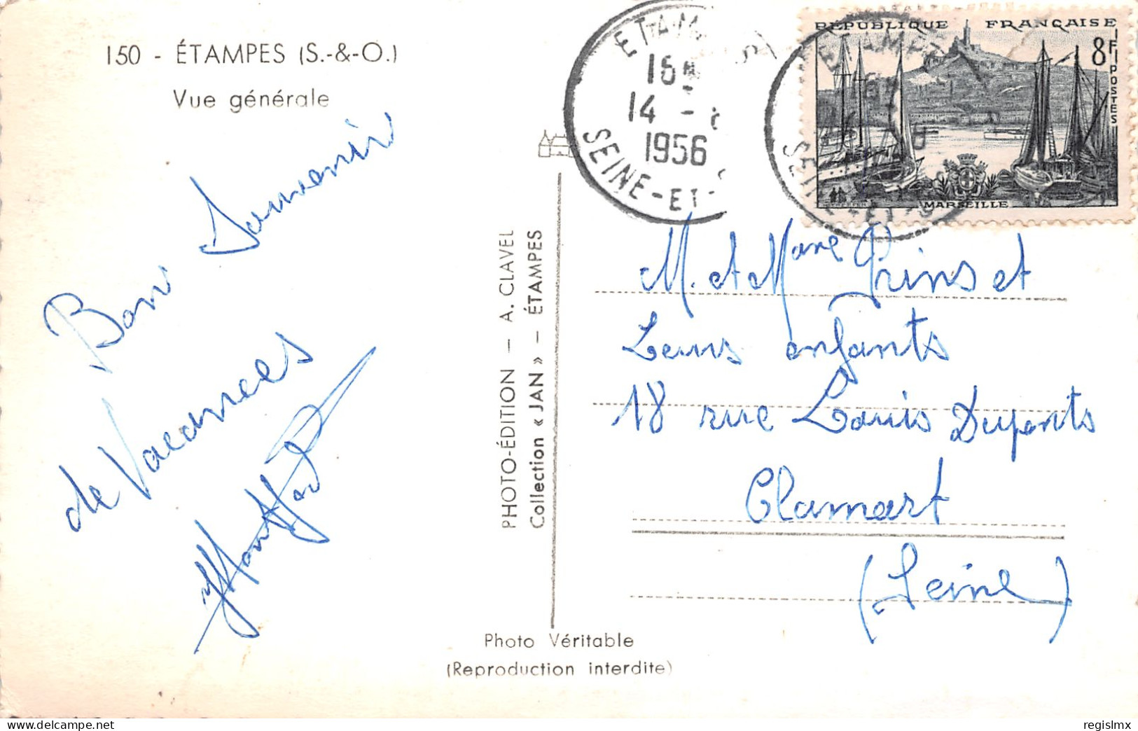 91-ETAMPES-N°T2646-A/0307 - Etampes