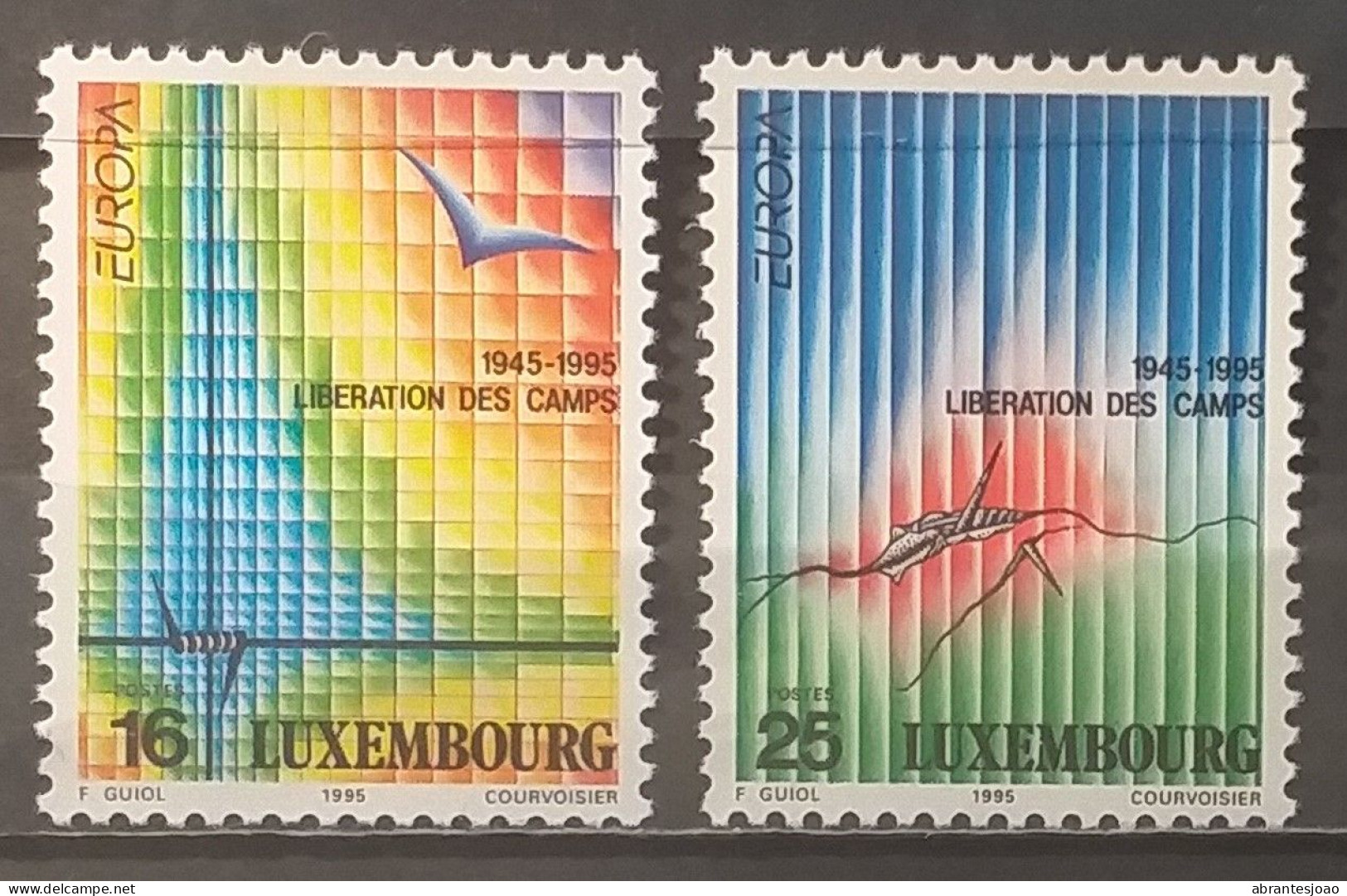 1994 - Luxembourg - MNH - EUROPA - Europe And Discoveries + 1995 - 50 Years Of Peace And Freedom4 Stamps - Ongebruikt