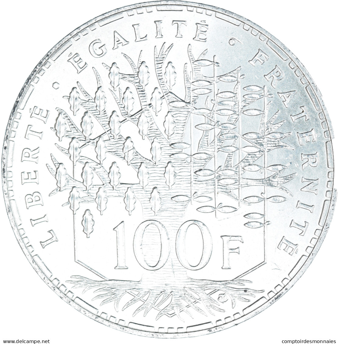 Monnaie, France, Panthéon, 100 Francs, 1982, Paris, TTB+, Argent, Gadoury:898 - 100 Francs