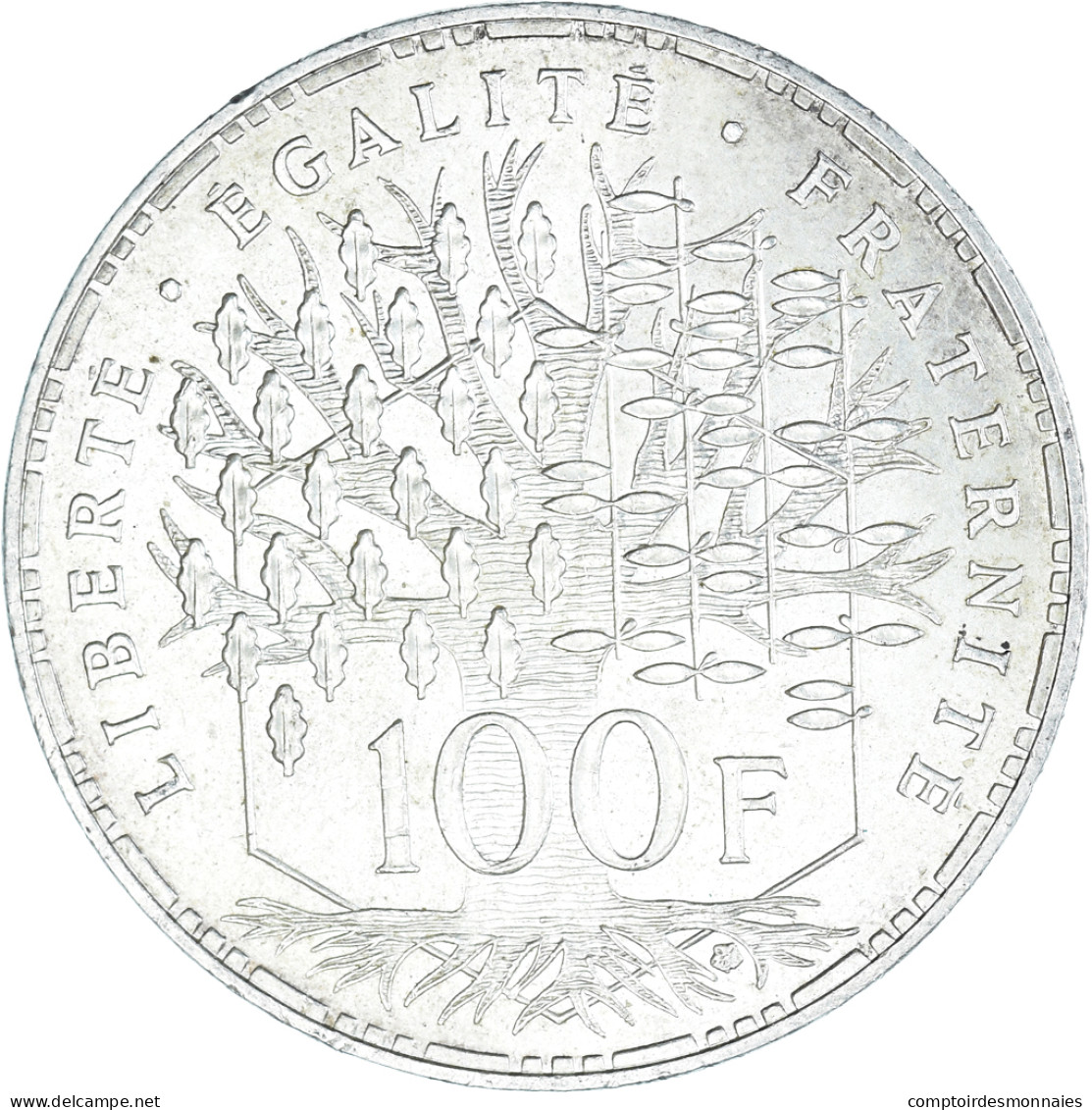 Monnaie, France, Panthéon, 100 Francs, 1982, Paris, TTB+, Argent, Gadoury:898 - 100 Francs