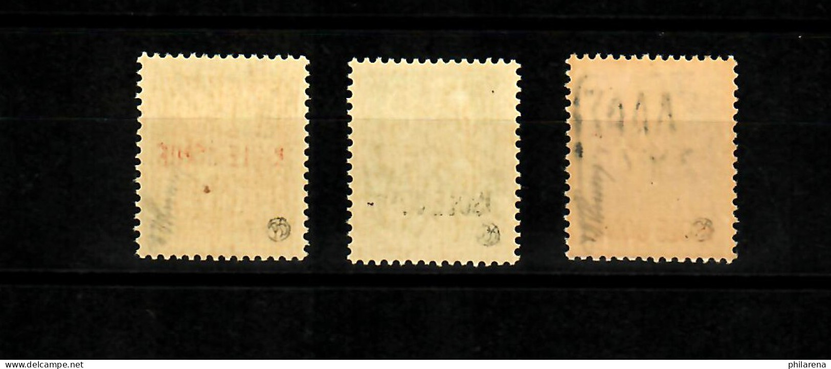 Zante: MiNr. I-III, Postfrisch, ** - Ocupación 1938 – 45