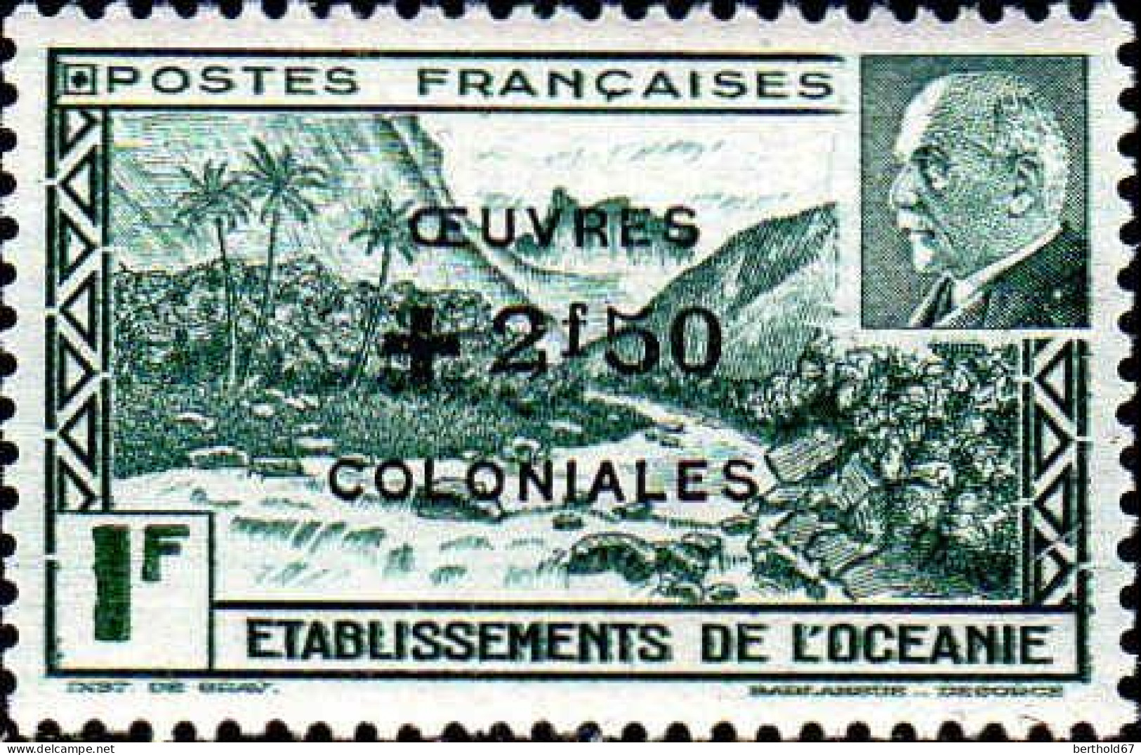 Océanie Poste N** Yv:169/170 Oeuvres Coloniales Surch Oeuvres Coloniales & Nv Valeurs - Nuovi
