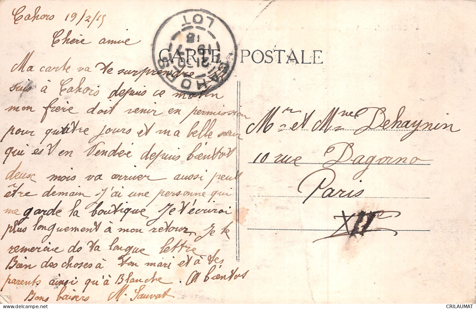 46-CAHORS-N°T2988-G/0243 - Cahors