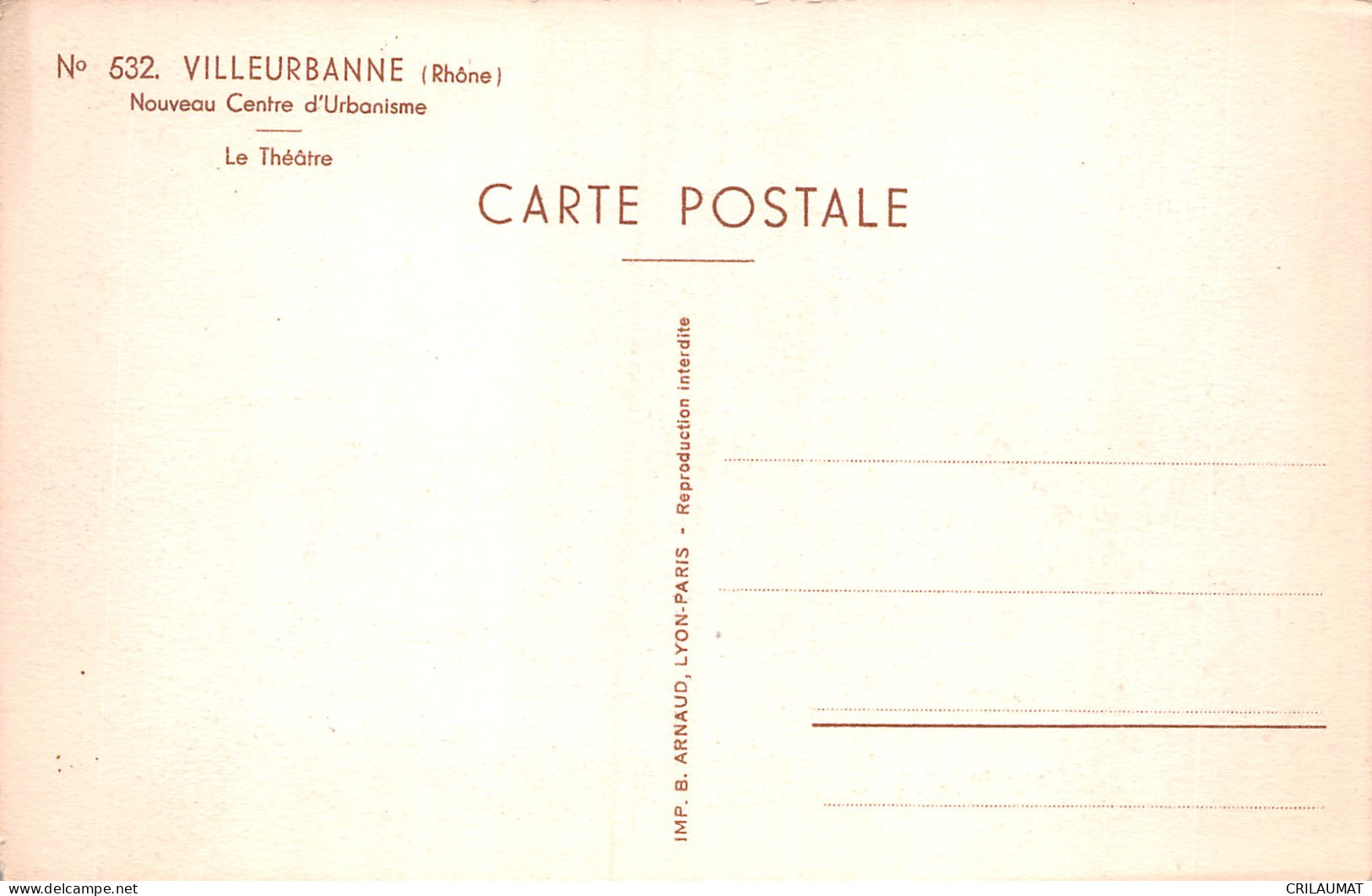 69-VILLEURBANNE-N°LP2993-B/0107 - Villeurbanne