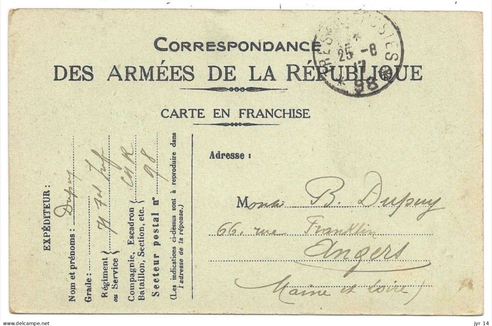 CP FM   Les Troupes Américaines Traversent Paris Juin 1917 - Covers & Documents