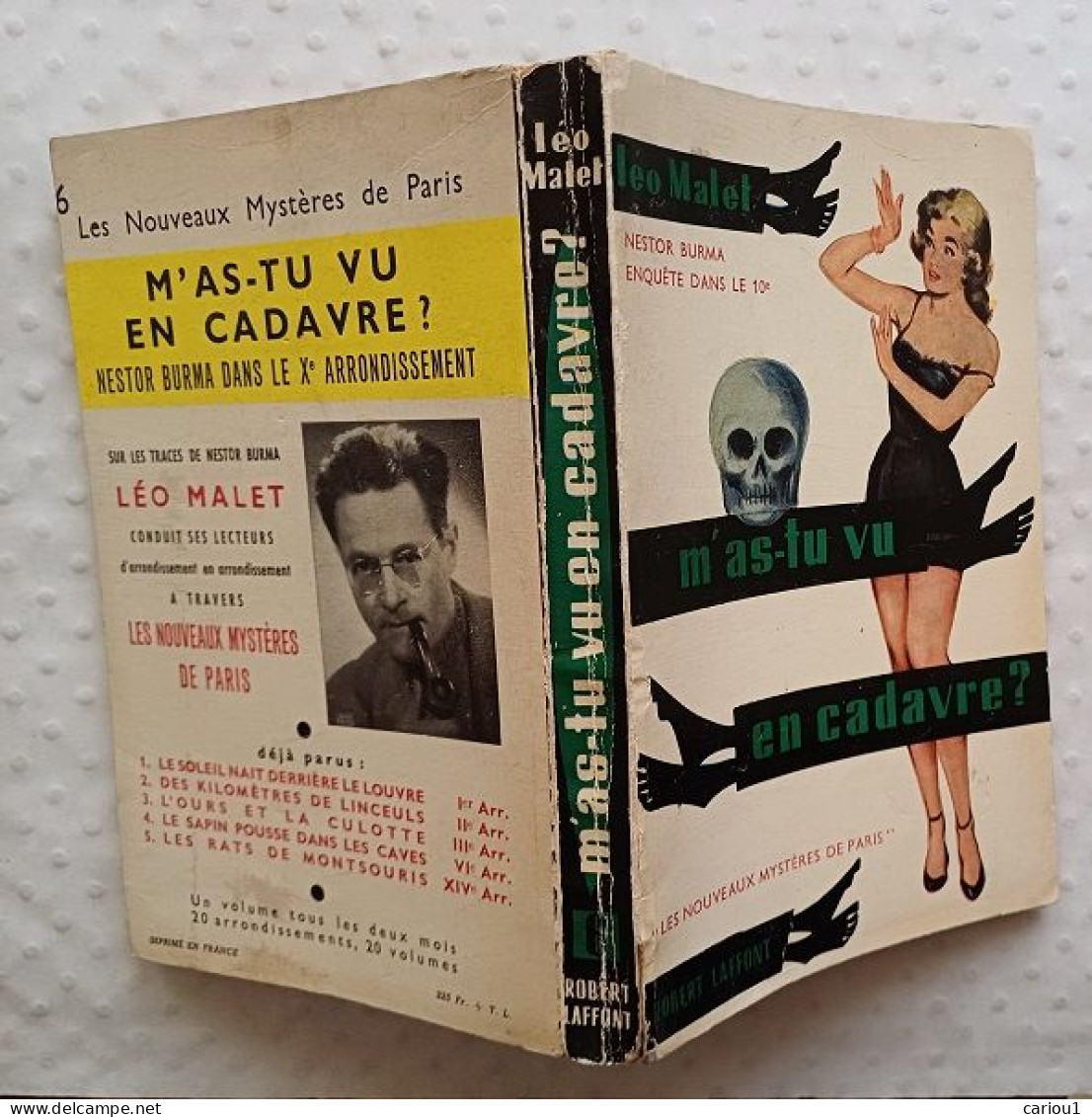 C1 Leo MALET M As Tu Vu En Cadavre MYSTERES DE PARIS 10e EO 1956 Nestor Burma - Leo Malet