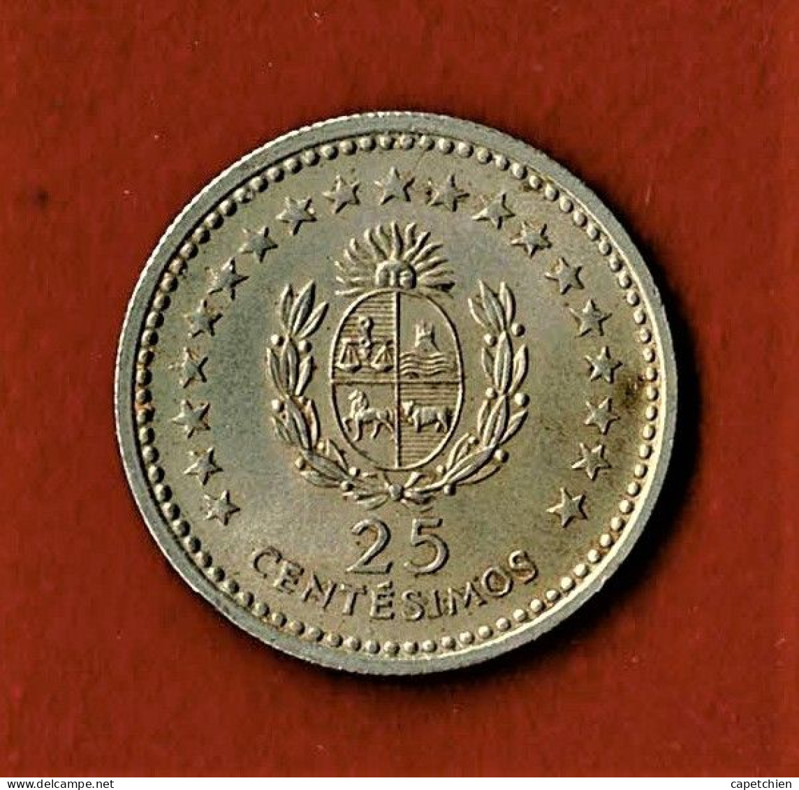 URUGUAY / 25 CENTESIMOS / ARTIGAS / 1960 - Uruguay