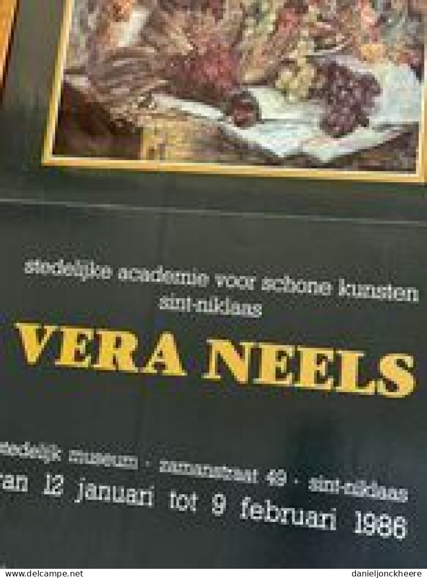 Affiche Vera Neels 1986 Sint Niklaas Academie - Andere & Zonder Classificatie