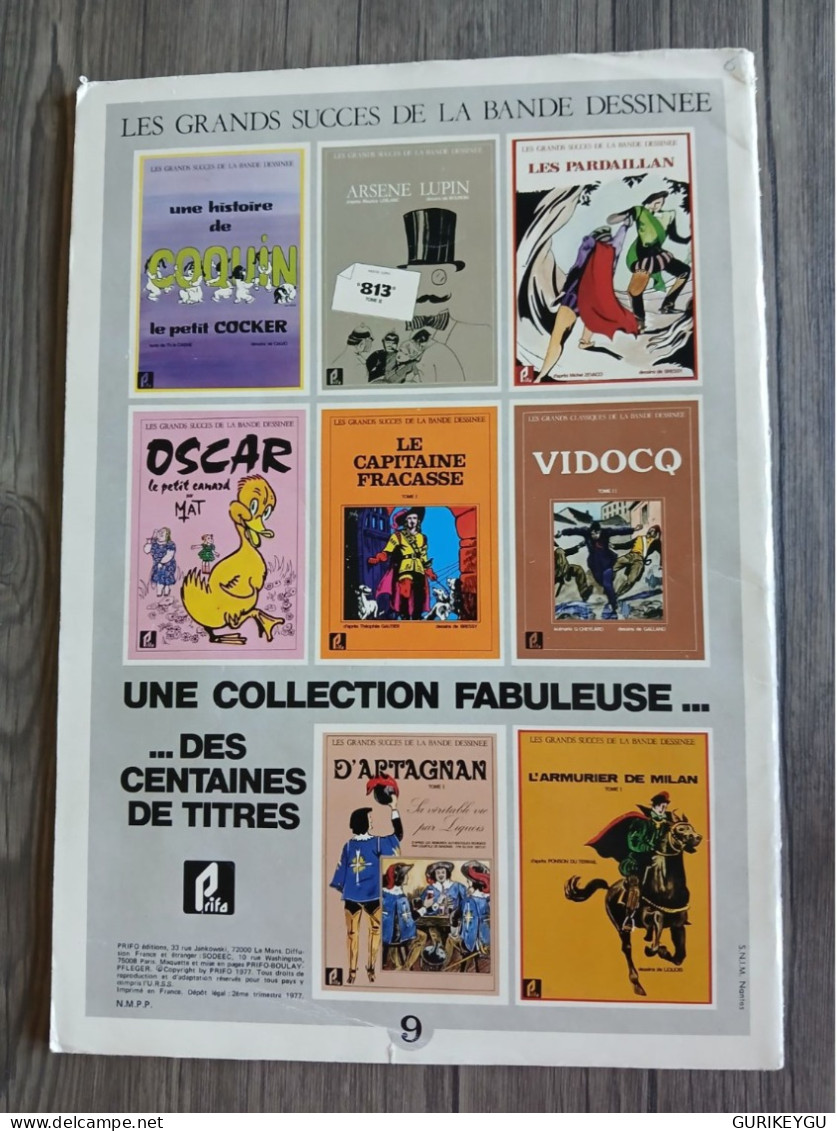 BD LE CAPITAINE FRACASSE Tome 1 Robert BRESSY LES GRANDS SUCCES DE LA BD EO 1977 PRIFO - Other & Unclassified