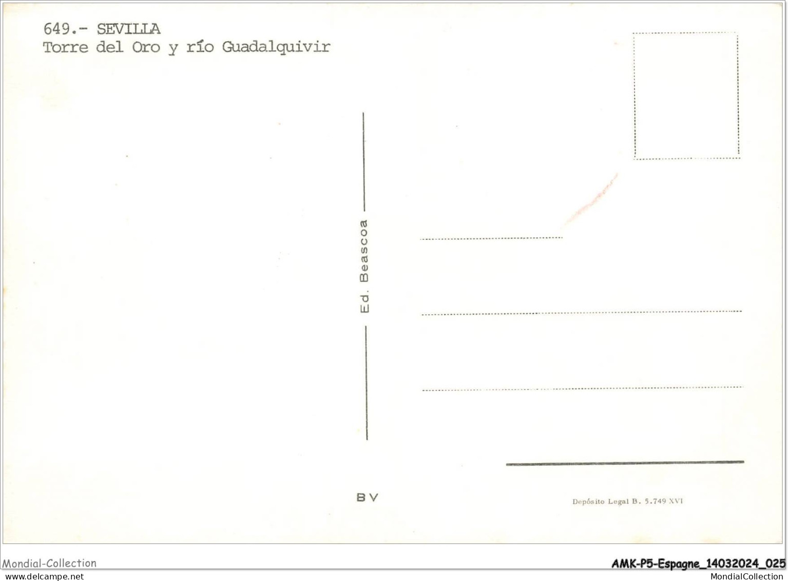 AMKP5-0371-ESPAGNE - SEVILLA - Torre Del Oro Y Rio Guadalquivir - Sevilla