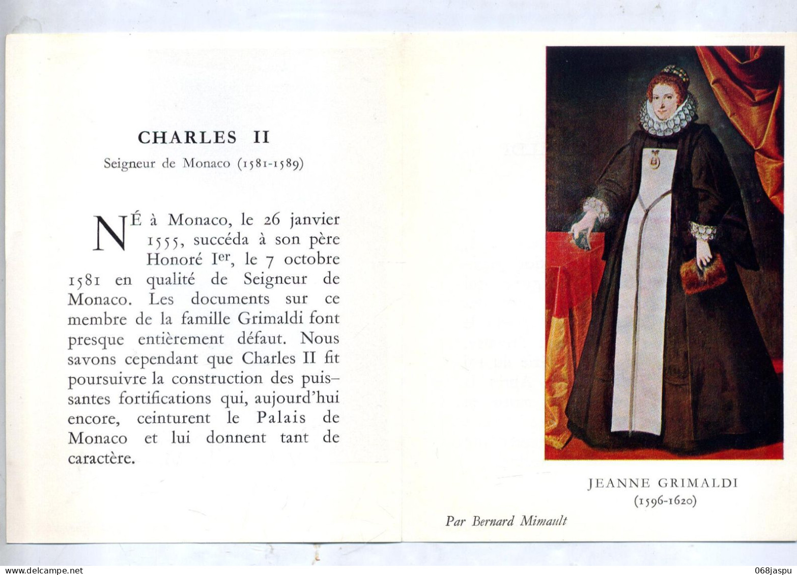 Notice Charles II - Altri & Non Classificati