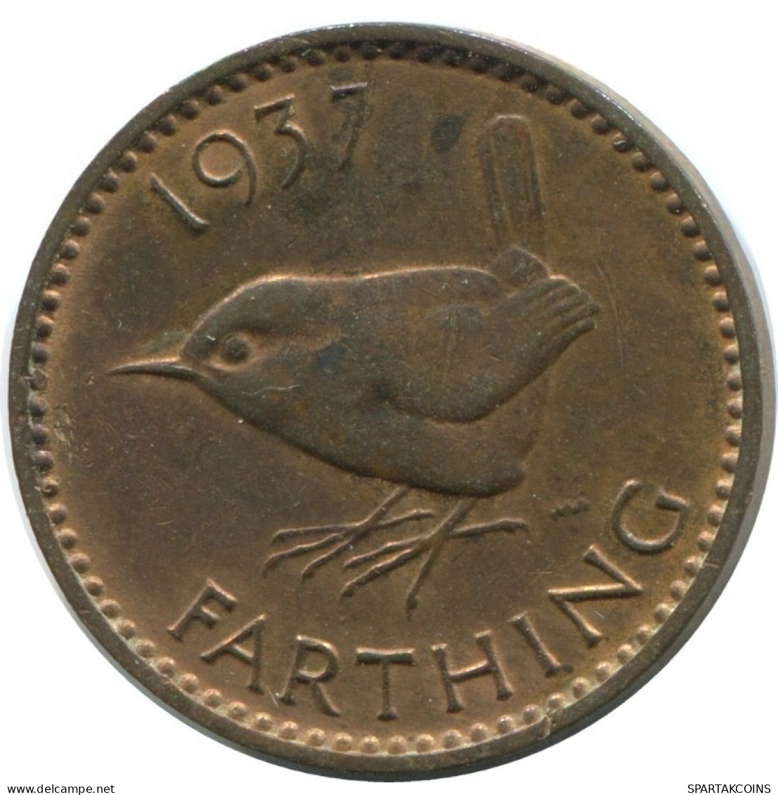 FARTHING 1947 UK GRANDE-BRETAGNE GREAT BRITAIN Pièce #AG761.1.F.A - B. 1 Farthing