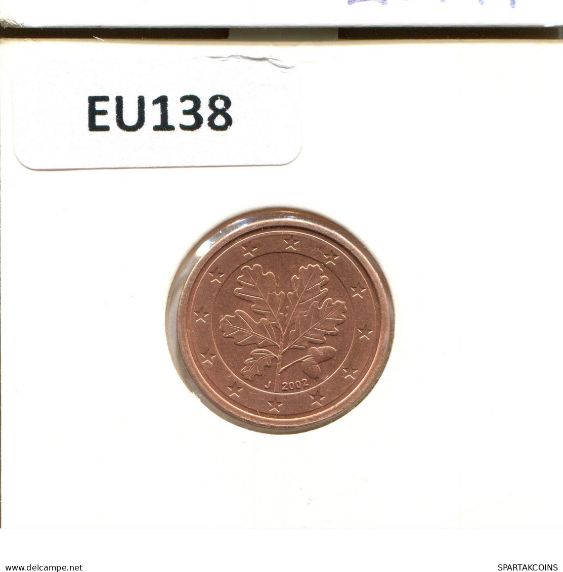 2 EURO CENTS 2002 GERMANY Coin #EU138.U.A - Deutschland