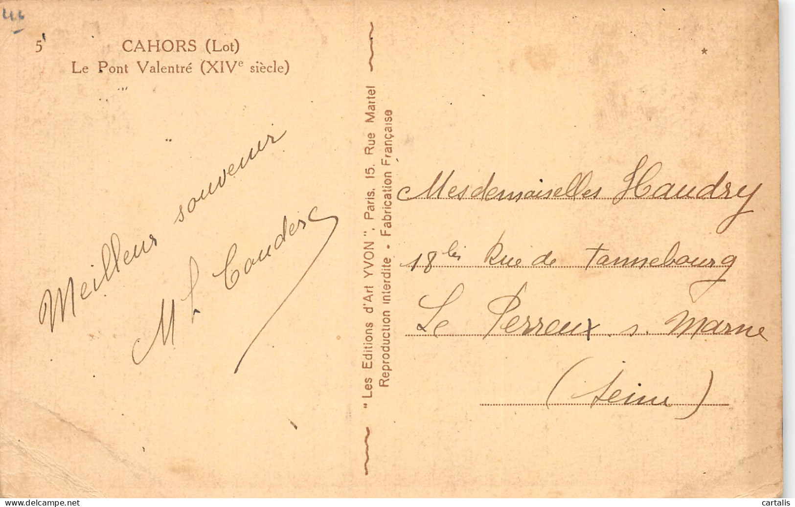 46-CAHORS-N°C-3681-H/0257 - Cahors