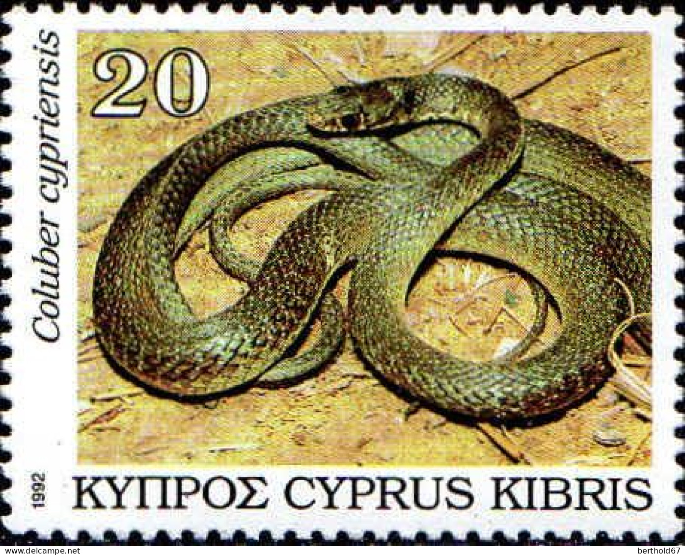 Chypre Poste N** Yv: 794/797 Reptiles De Chypre - Unused Stamps
